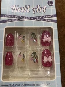 Nail Art Stickers - 12 Pcs