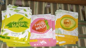 3pc face mask sheet