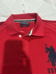 US Polo Red Shirt