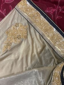Beautiful Black Saree with Blouse