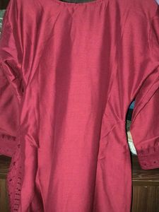 Beautiful Maroon Kurta
