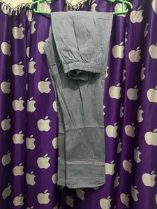 Elegant Grey Kurta Set with Embellishments