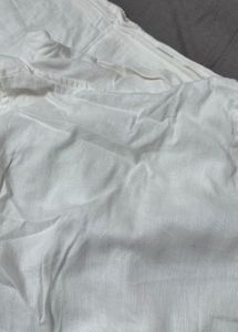 White Embroidered Co ord Set