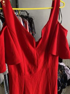 Elegant Red Gown