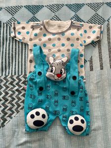 Cute bunny dangri for baby boy