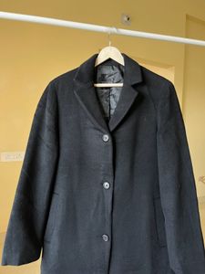 Elegant Black Overcoat