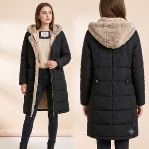 Black Puffer Coat with Fur Lined Hood