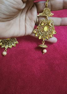 Choker Golden Set&amp; Ring Free