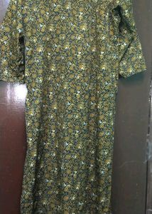 Vintage Floral Print Dress 👗 Beauty look
