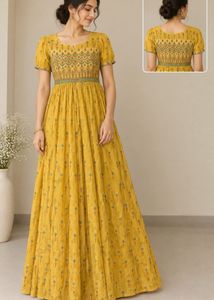 Garb Yellow Ethnic Gown