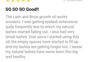 Eye Lash &amp; Brow Growth Oil