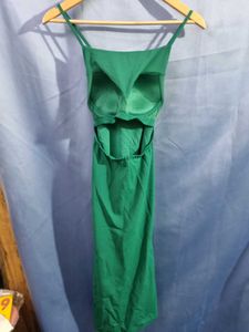 Uniqlo Green Slip Dress