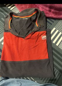 Lee Color Block Polo T-Shirt XXL Size