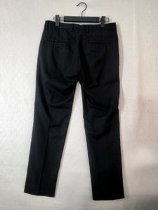 Men's Black Formal Trousers
