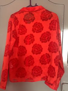 Zink London XL Red Shirt