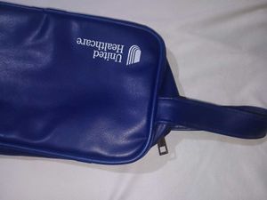 United Healthcare Blue Travel Toiletry Pouch