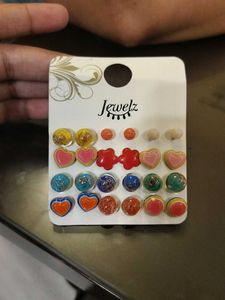 Earrings Nd Studs Set