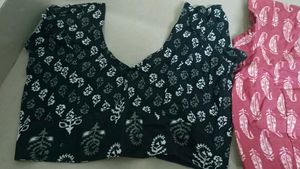 Printed Cotton Blouses - Pack of 2