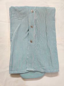 🔷🌟❤️🆕 White N Green Stripped Shirt