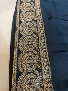 Elegant Embroidered Anarkal Single i Gown