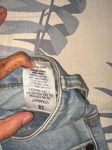Light Wash Flared Jeans