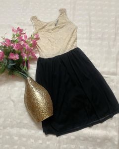 Elegant Lace Top Dress