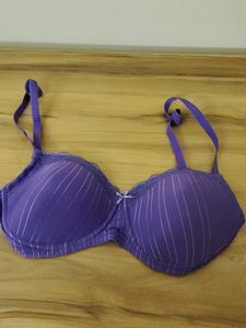 Purple Padded Bra,