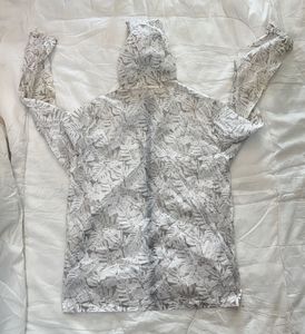 Lightweight Leaf Print upper Jacket