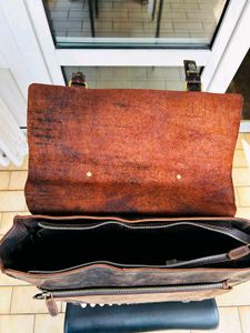 Vintage Leather Briefcase