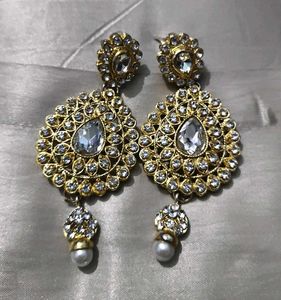 Exquisite Pearl &amp; Kundan Jewellery Set