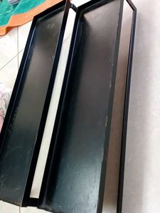 Vintage Black Display Trays