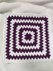 Crochet Square - Handmade Decor