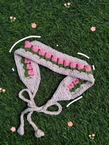 Crocheted Tulip Headband