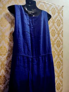 Elegant Royal Blue Maxi Dress