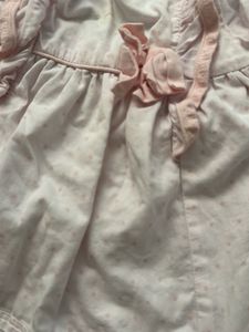 Baby Girl's Pink Dot Dress