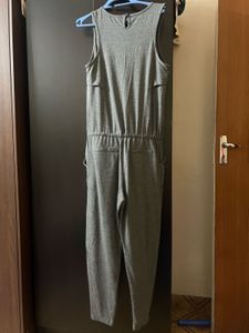Grey Casual Jumpsuit