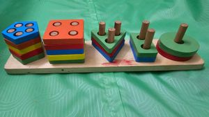 Wooden Shape Sorter Toy