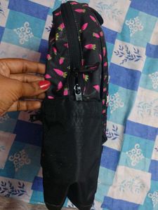 Arctic Fox Backpack with Cute Carrot Pattern