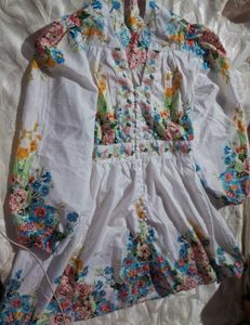 Charming Floral Mini Dress