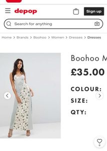 Patchwork Floral Midi Dress