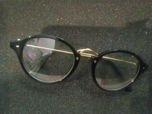 Round Frame Clear Lens Glasses