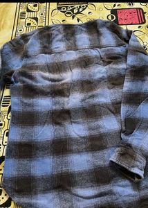 Blue Saints Flannel Shirt