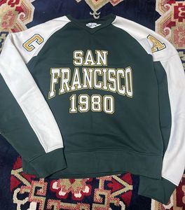 (Original) Zara green pullover sweatshirt