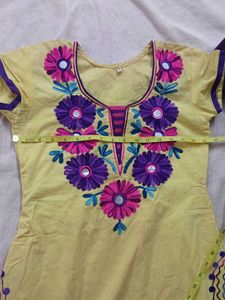 Embroidered Kurta and salwar Set
