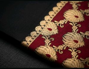 Premium Banarasi Inspired 3-Piece Unstitched Suit