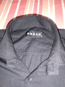 Black Shirt With 2 Multifunctional Mask