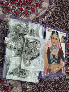 Heavy Bridal Dulhan Jewellery Set