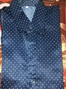 boys Red &amp; Blue Polka Dot Shirts