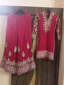 Beautiful Gottapatti Red  Suit😍❤️