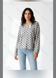 Imported Brand New Printed Long Sleeve Top